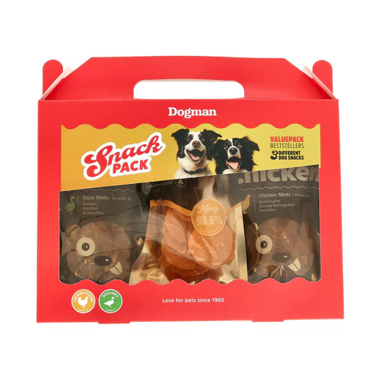 Dogman Snack pack valuepack 3 different