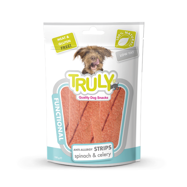 Truly Dog Strips Anti-Allergy 100g