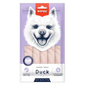 Wanpy Dog Creamy Lickable Duck 70g